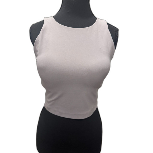 CRZ Yoga Padded Sports Bra Tank | Gray Purple | Medium Athleisure - Picture 2 of 8